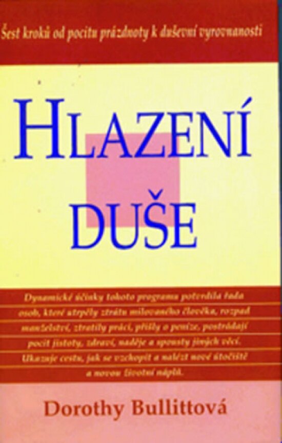 Obálka knihy Hlazení duše (v českém jazyce)
