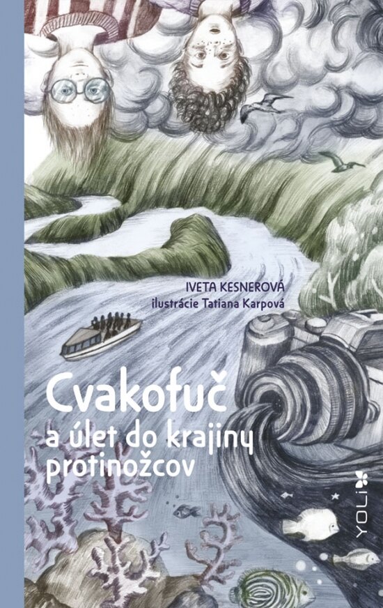 Obálka knihy Cvakofuč a úlet do krajiny protinožcov