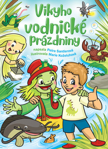 Obálka knihy Vikyho vodnické prázdniny
