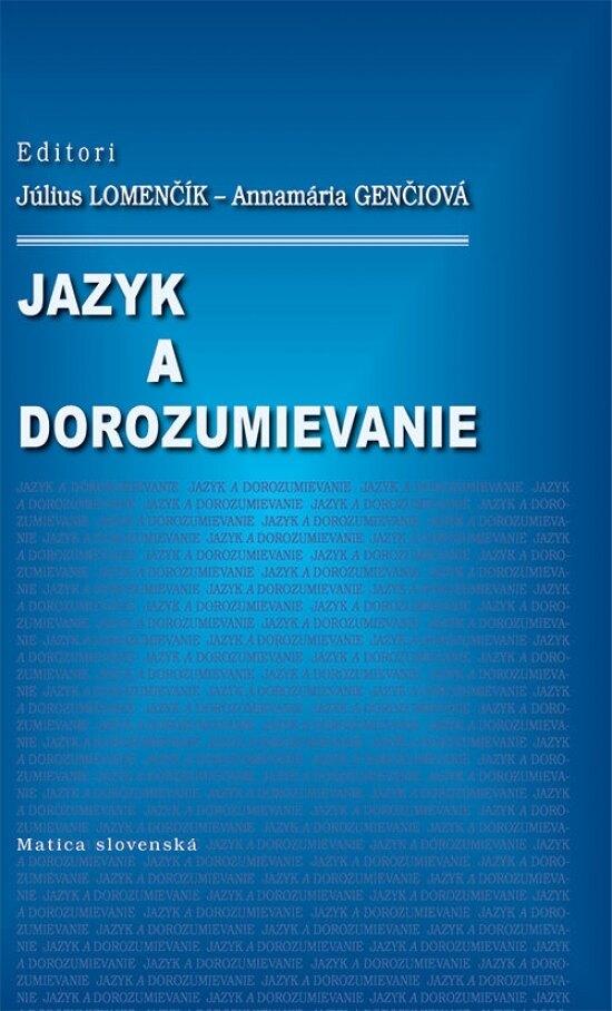 Obálka knihy Jazyk a dorozumenie