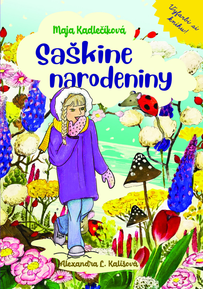 Obálka knihy Saškine narodeniny