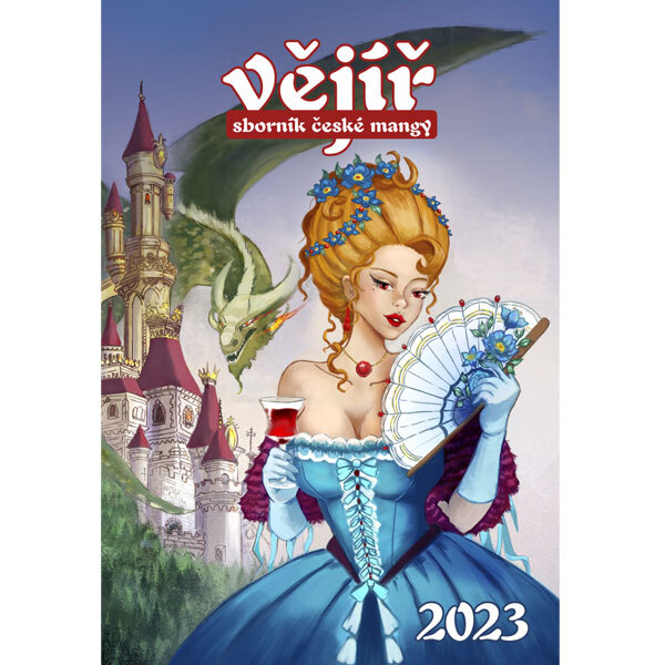 Obálka knihy Vějíř 2023 - Sborník české mangy