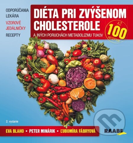 Obálka knihy Diéta pri zvýšenom cholesterole a iných poruchách metabolizmu tukov