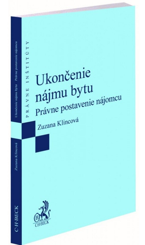 Obálka knihy Ukončenie nájmu bytu