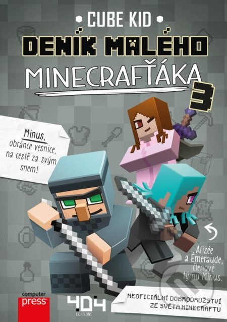 Obálka knihy Deník malého Minecrafťáka 3