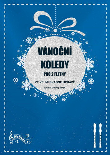 Obálka knihy Vánoční koledy pro 2 flétny