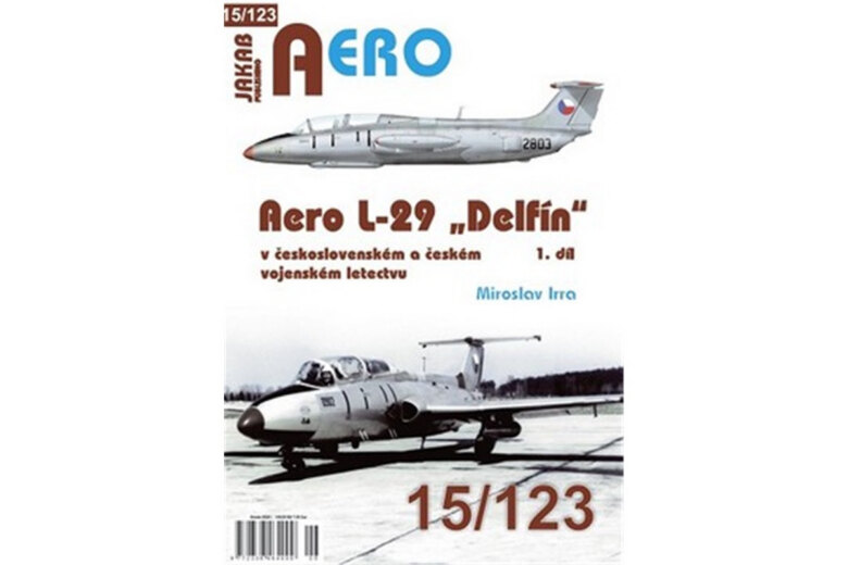 Obálka knihy AERO č. 16/124 - Aero L-29 „Delfín“ v československém a českém letectvu 2.díl