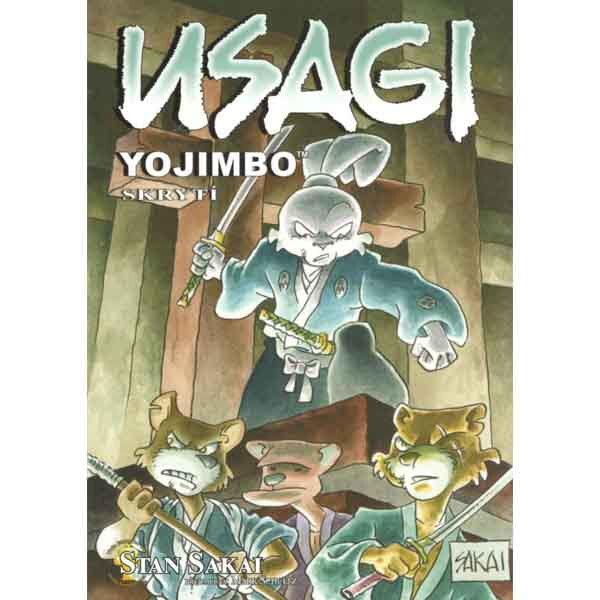 Obálka knihy Usagi Yojimbo: Skrytí