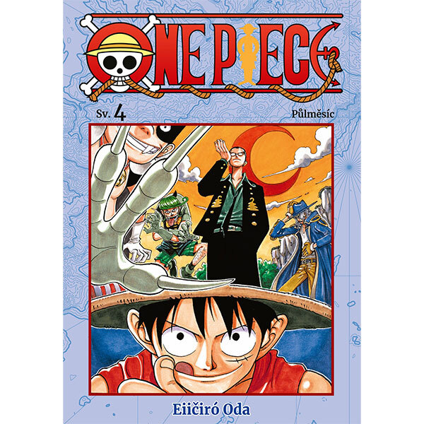 Obálka knihy One Piece 4: Půlměsíc