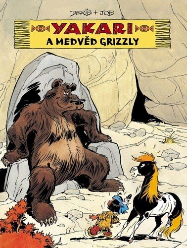 Obálka knihy Yakari a medvěd grizzly