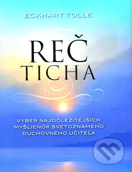 Obálka knihy Reč ticha