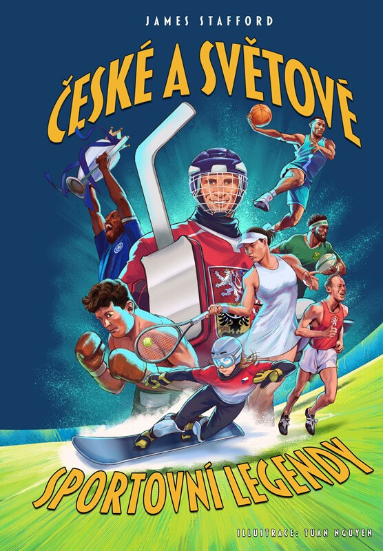 Obálka knihy České a světové sportovní legendy