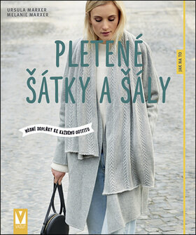Obálka knihy Pletené šátky a šály