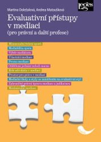 Obálka knihy Evaluativní přístupy v mediaci