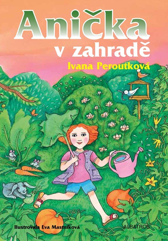 Obálka knihy Anička v zahradě