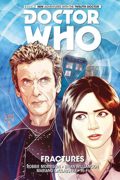 Obálka knihy Doctor Who Trhliny
