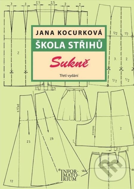 Obálka knihy Škola střihů - Sukně