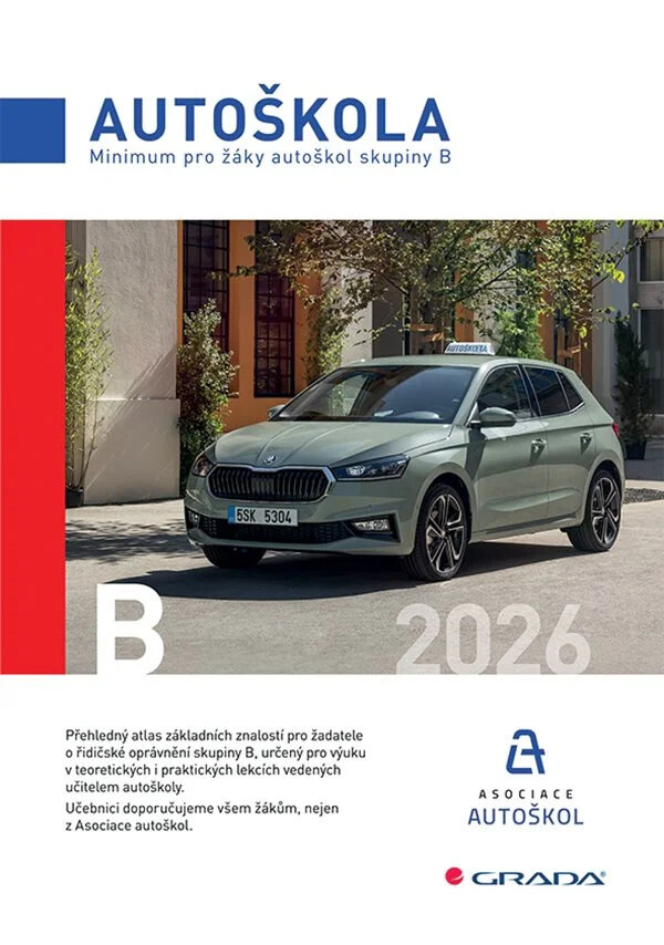 Obálka knihy Minimum pro žáky autoškol skupiny B 2026