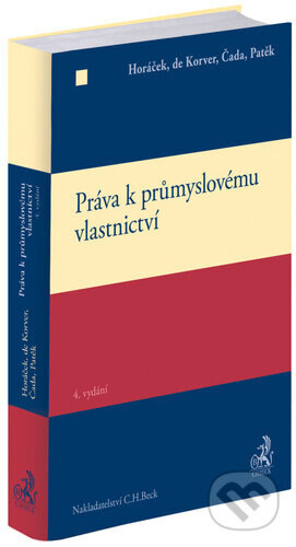 Obálka knihy Práva k průmyslovému vlastnictví