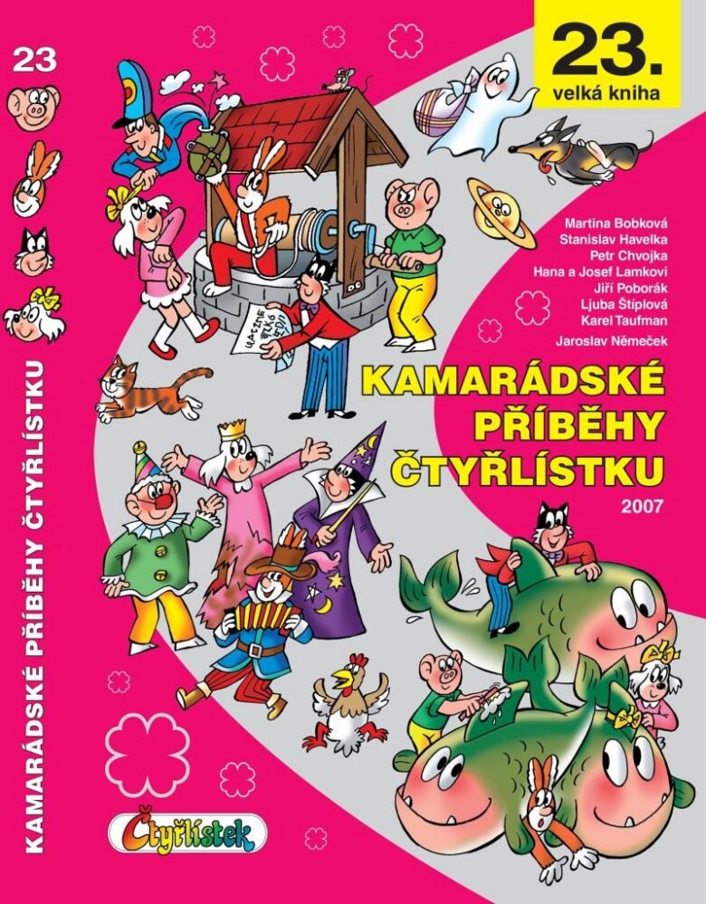 Obálka knihy Kamarádské příběhy Čtyřlístku