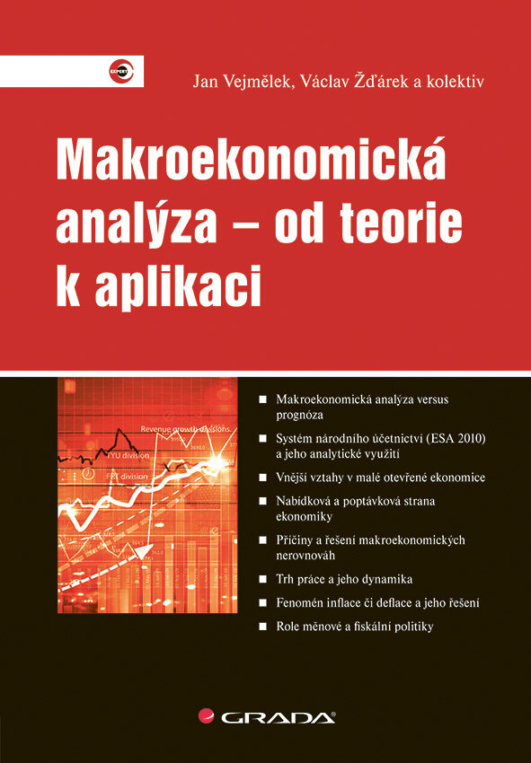 Obálka knihy Makroekonomická analýza – od teorie k aplikaci
