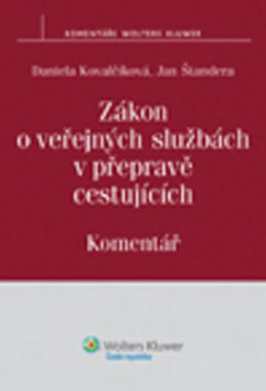 Obálka knihy Zákon o veřejných službách v přepravě cestujících Komentář