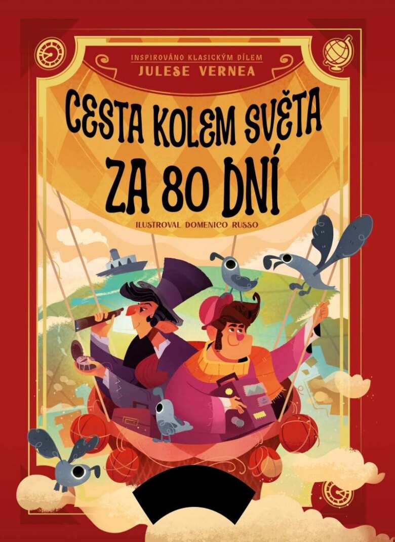 Obálka knihy Klasika v kostce: Cesta kolem světa za 80 dní
