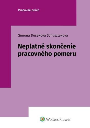 Obálka knihy Neplatné skončenie pracovného pomeru