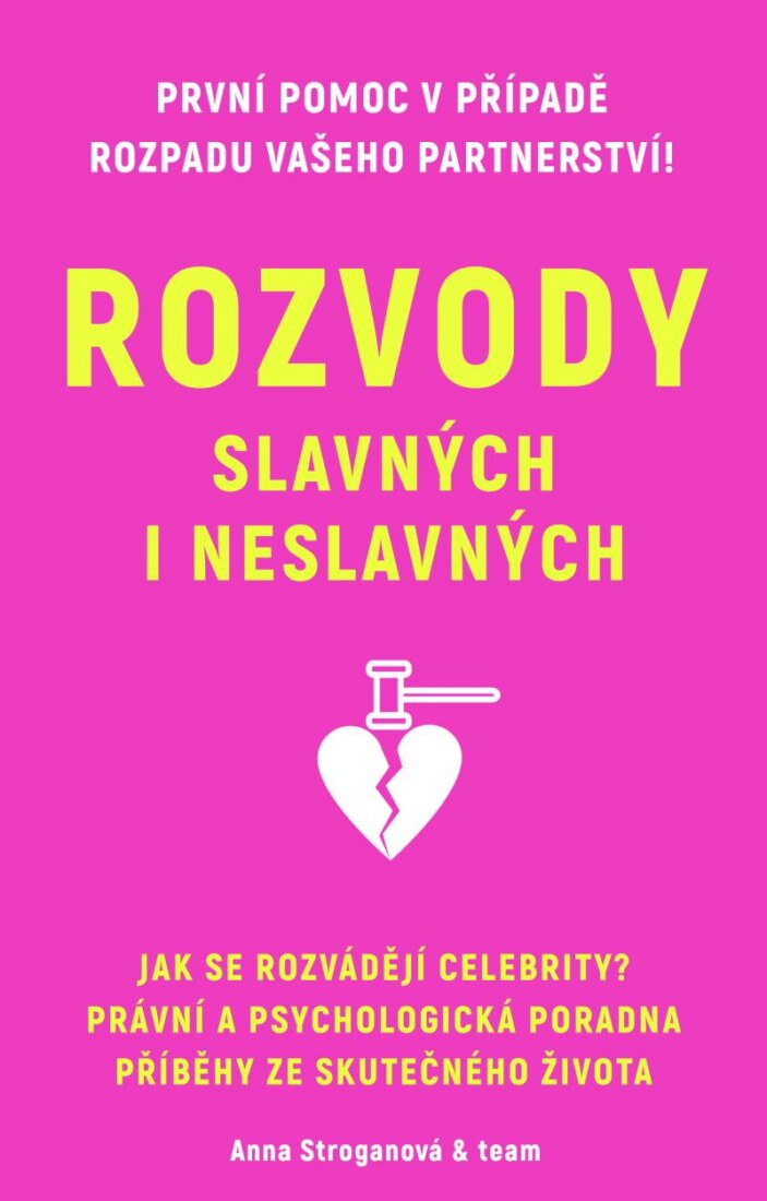 Obálka knihy Rozvody slavných i neslavných