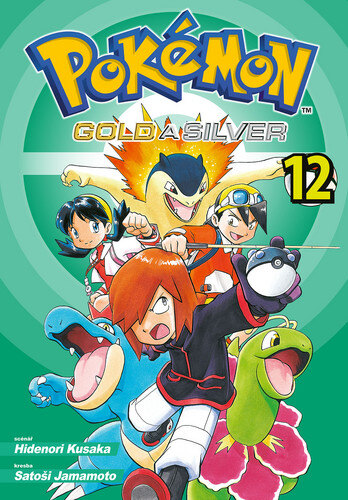 Obálka knihy Pokémon Gold a Silver 12