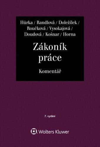 Obálka knihy Zákoník práce Komentář