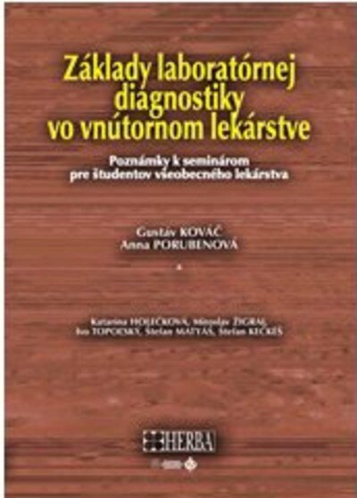 Obálka knihy Základy laboratórnej diagnostiky vo vnútornom lekárstve