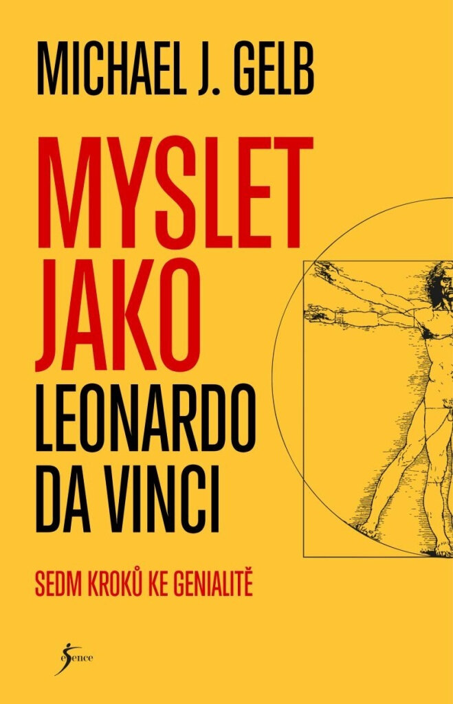 Obálka knihy Myslet jako Leonardo da Vinci