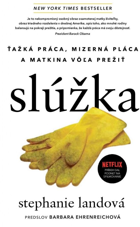 Obálka knihy slúžka