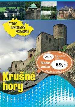 Obálka knihy Krušné hory Ottův turistický průvodce