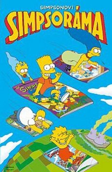 Obálka knihy Simpsonovi Simpsoráma