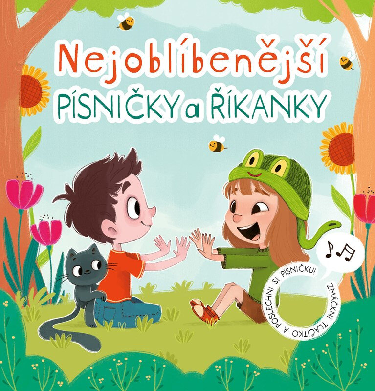 Obálka knihy Nejoblíbenější písničky a říkanky