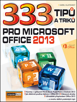Obálka knihy 333 tipů a triků pro MS Office 2013