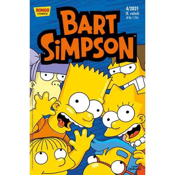 Obálka knihy Simpsonovi: Bart Simpson 04/2021