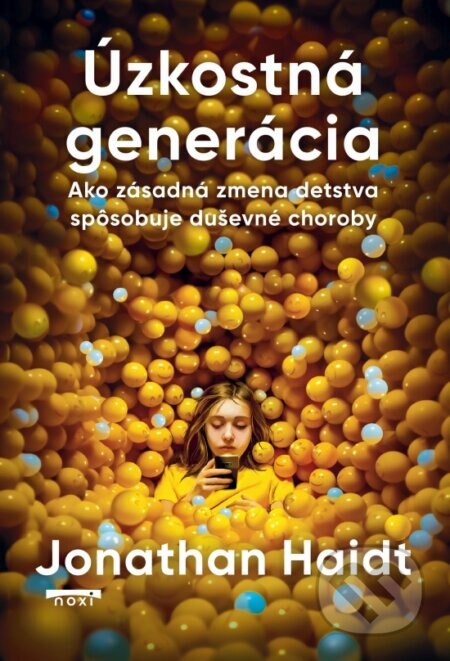 Obálka knihy Úzkostná generácia