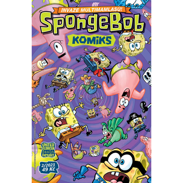 Obálka knihy SpongeBob 02/2023