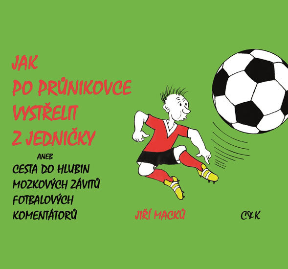 Obálka knihy Jak po průnikovce vystřelit z jedničky, aneb Cesta do hlubin mozkových závitů fotbalových komentátorů