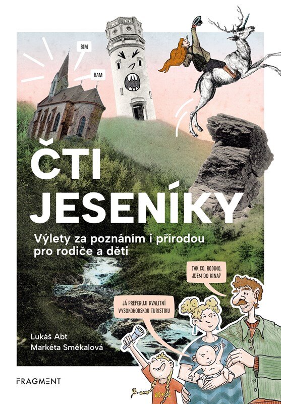 Obálka knihy Čti Jeseníky