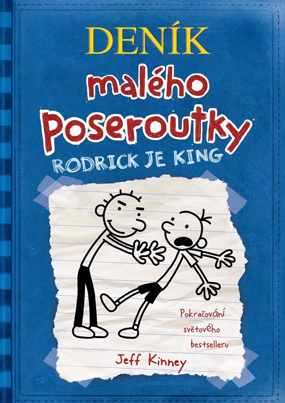 Obálka knihy Deník malého poseroutky 2 - Rodrick je king
