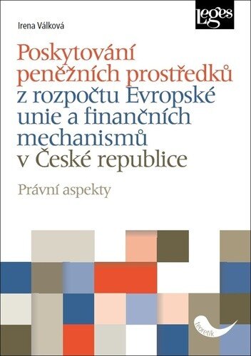 Obálka knihy Poskytování peněžních prostředků