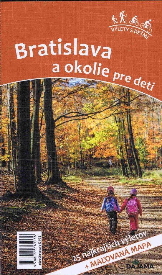 Obálka knihy Bratislava a okolie pre deti