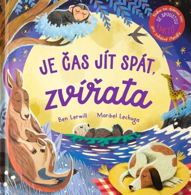 Obálka knihy Je čas jít spát, zvířata