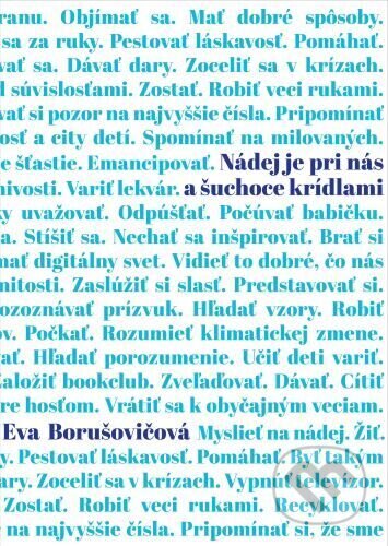 Obálka knihy Nádej je pri nás a šuchoce krídlami