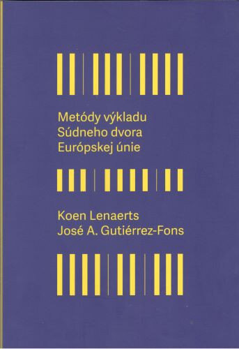 Obálka knihy Metódy výkladu súdneho dvora Európskej únie