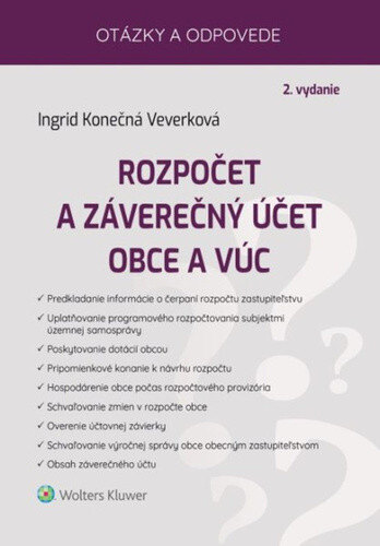 Obálka knihy Rozpočet a záverečný účet obce a VÚC